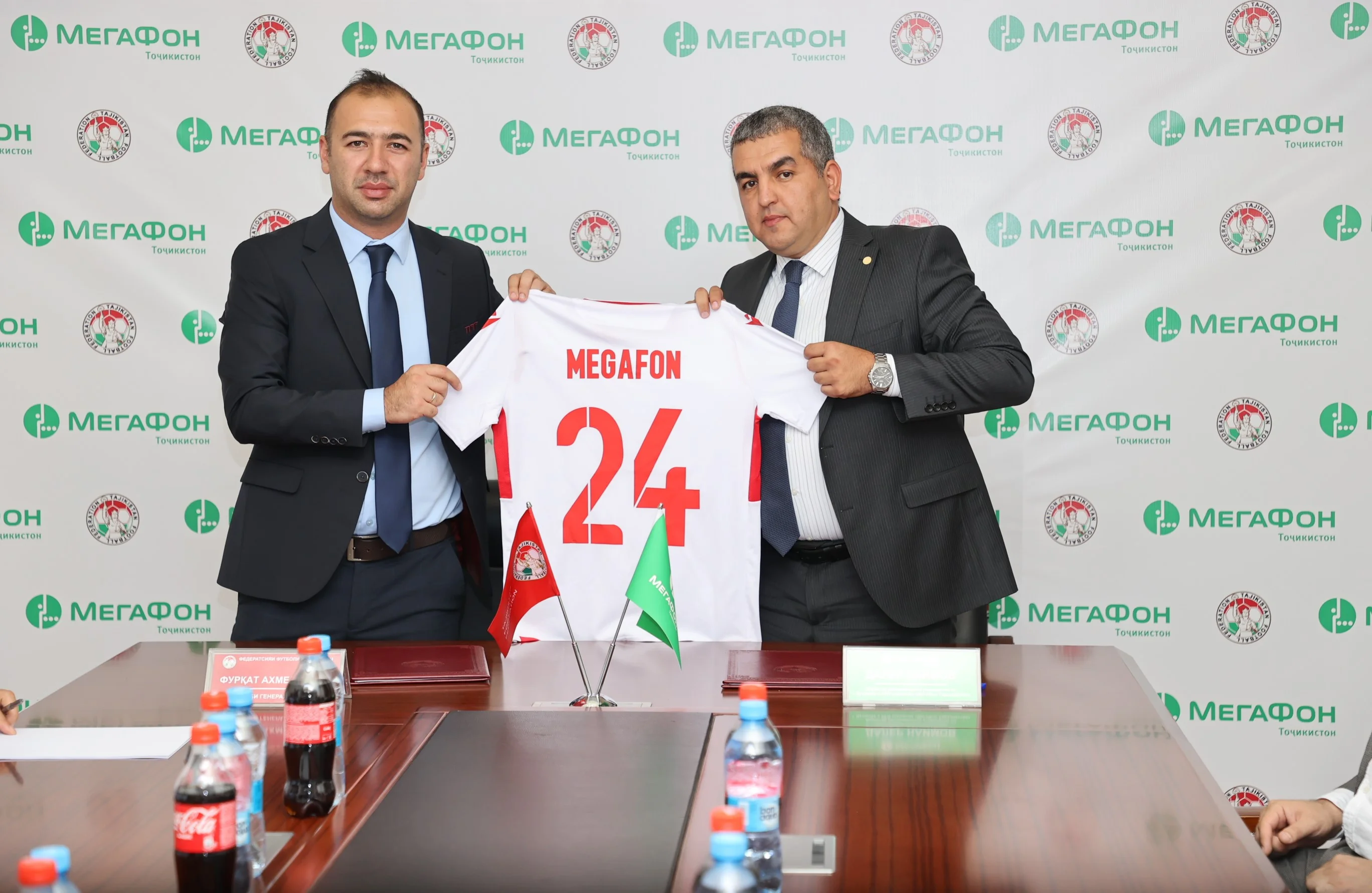 MegaFon Football Day ва дастгирии дастаи мунтахаби миллӣ: МегаФон Тоҷикистон ва ФФТ якҷоя  футболро рушд медиҳанд